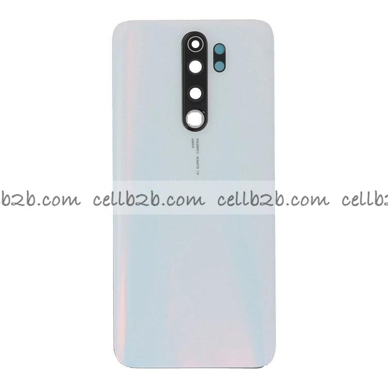 Tapa Trasera Xiaomi Redmi Note 8 Pro Blanca CON LENTE