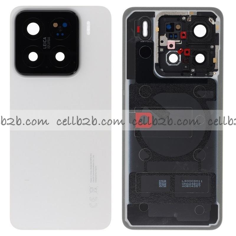 Tapa Trasera para Xiaomi Mi 15 Plata Original CON LENTE