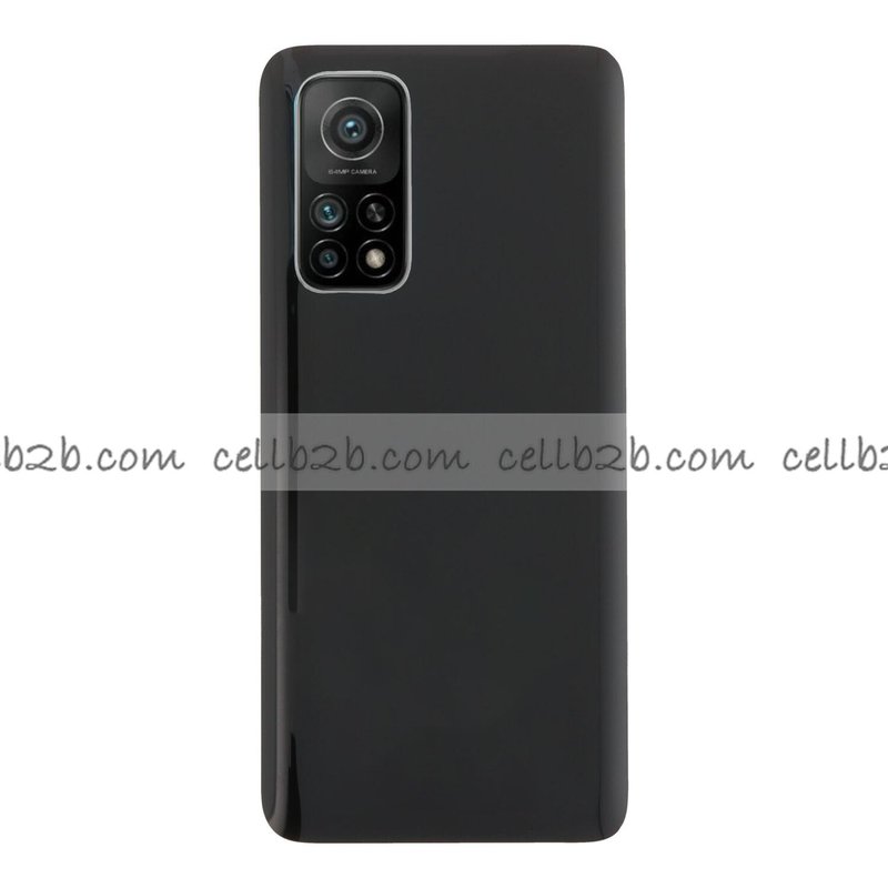 Tapa Trasera Xiaomi Mi 10T 5G / MI 10T Pro 5G Negra CON LENTE