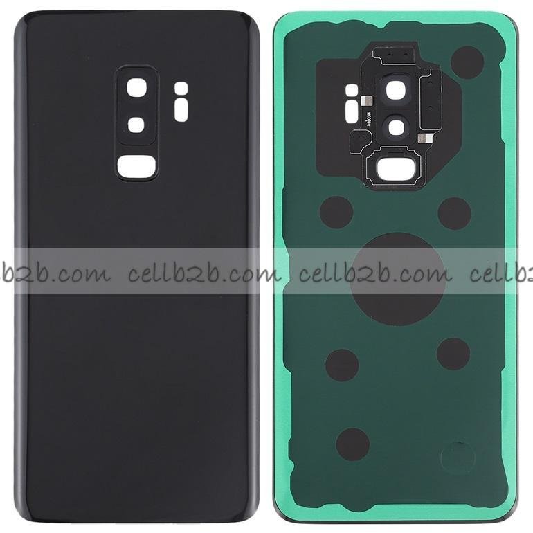 Tapa Trasera Samsung SM-G965 GALAXY S9 PLUS Negra CON LENTE