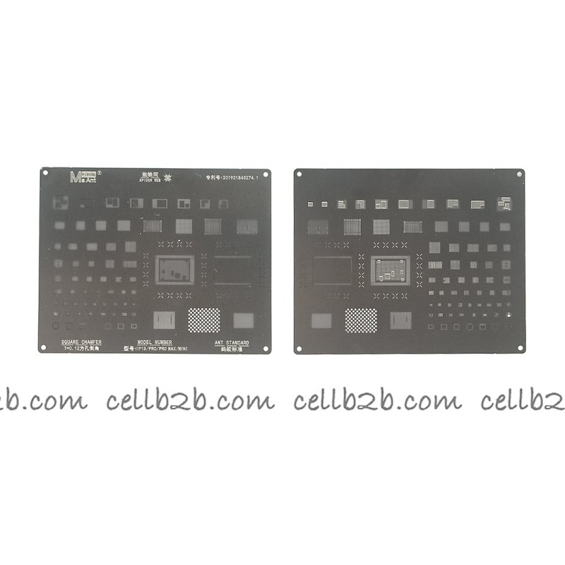 Plantilla Metalica de Chip IC para Apple iPhone 13 / 13 Mini / 13 Pro / 13 Pro Max