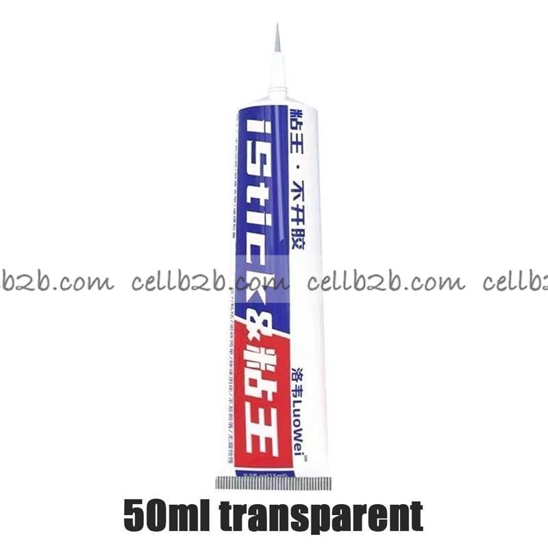Luowei Istick Pegamento Marcos Transparente para Pegar el Marco del LCD Pefamento para Marcos de Endurecumiento rápido 50ML
