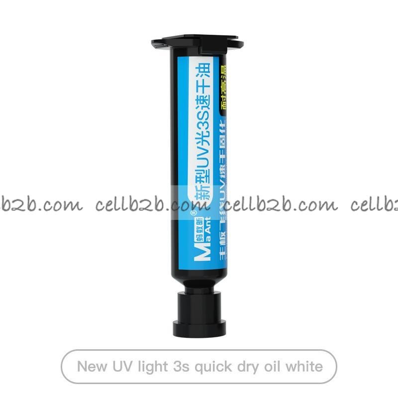 MAANT MY-102 Nuevo Aceite de Secado Rápido UV Light 3S Blanco