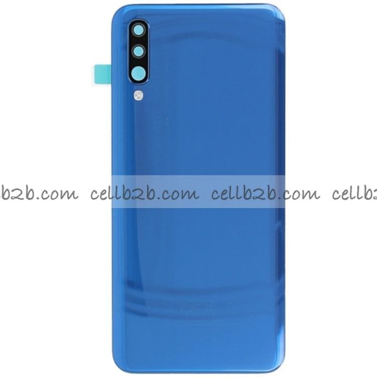 Tapa Trasera Samsung A50/ A505F Azul CON LENTE