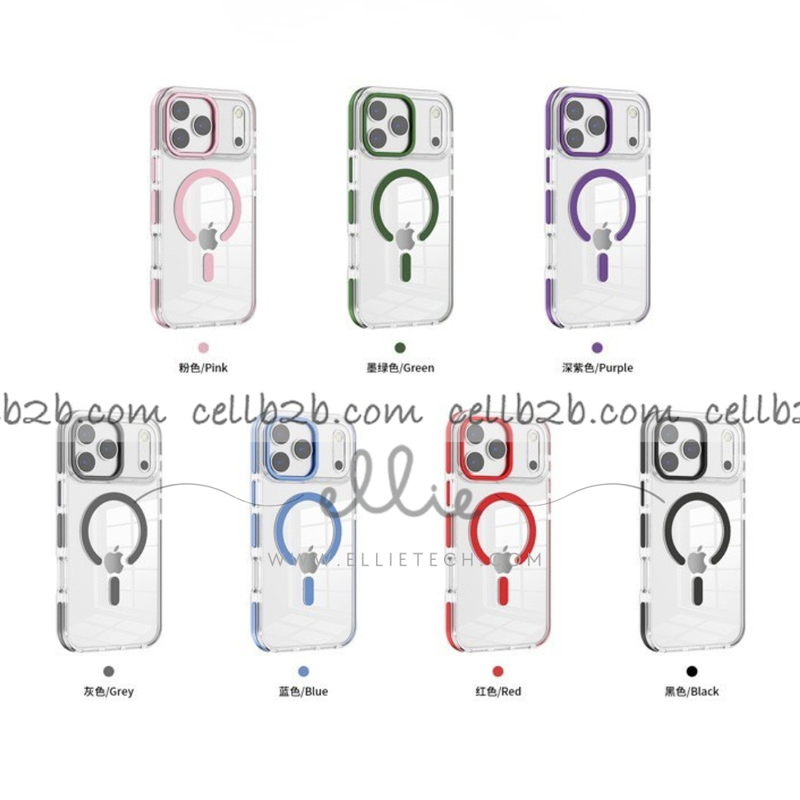 Funda Magsafe Transparente de Excepcional para iPhone 17 Pro Max (FEIFAN)