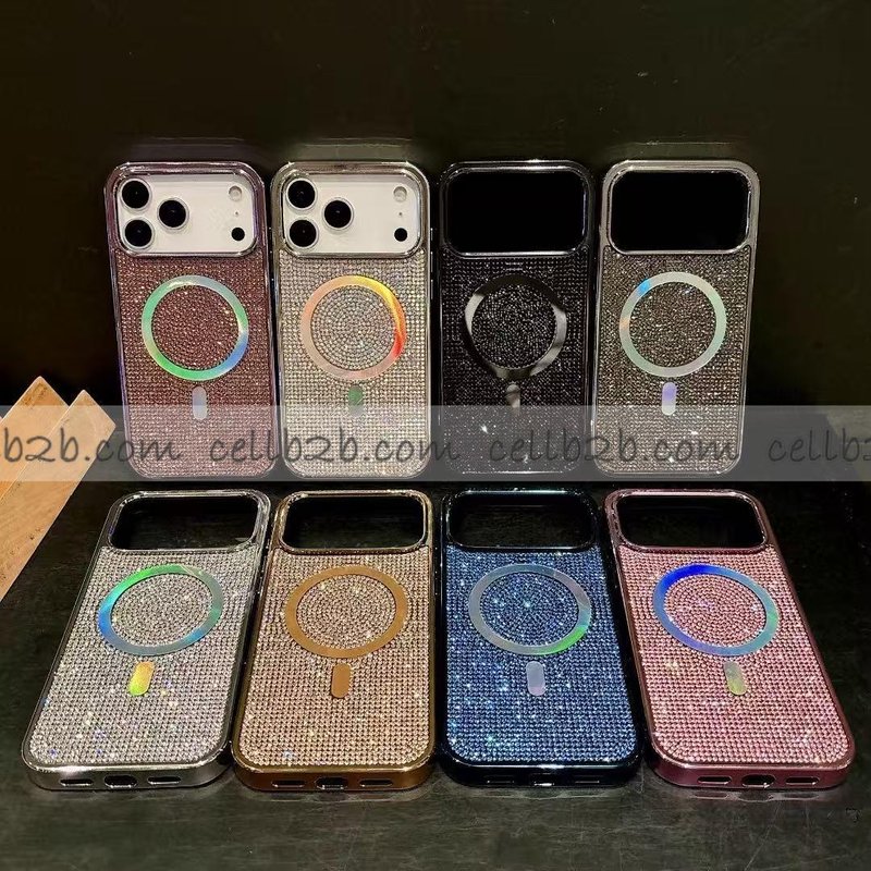 Funda Magsafe Diamante para iPhone 17 Pro Max
