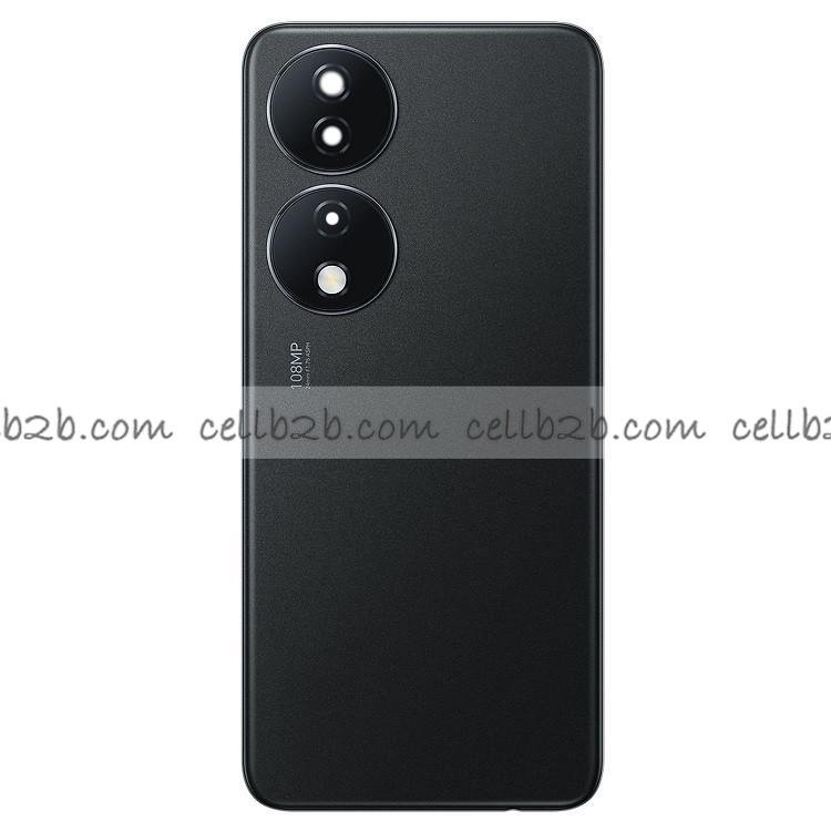 Tapa Trasera para Huawei Honor X7B Negra CON LENTE