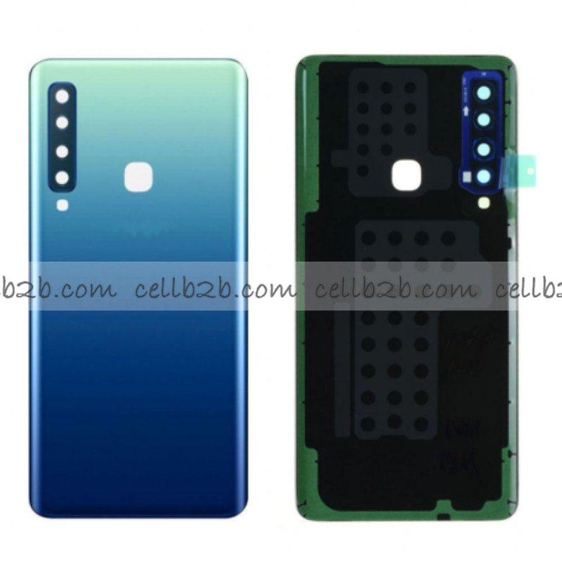 Tapa Trasera Samsung A9 2018 Azul CON LENTE