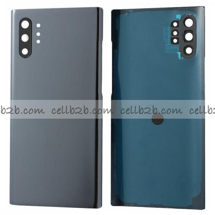 Tapa Trasera Samsung SM-N975 GALAXY Note 10 Plus Negra Material Original CON LENTE
