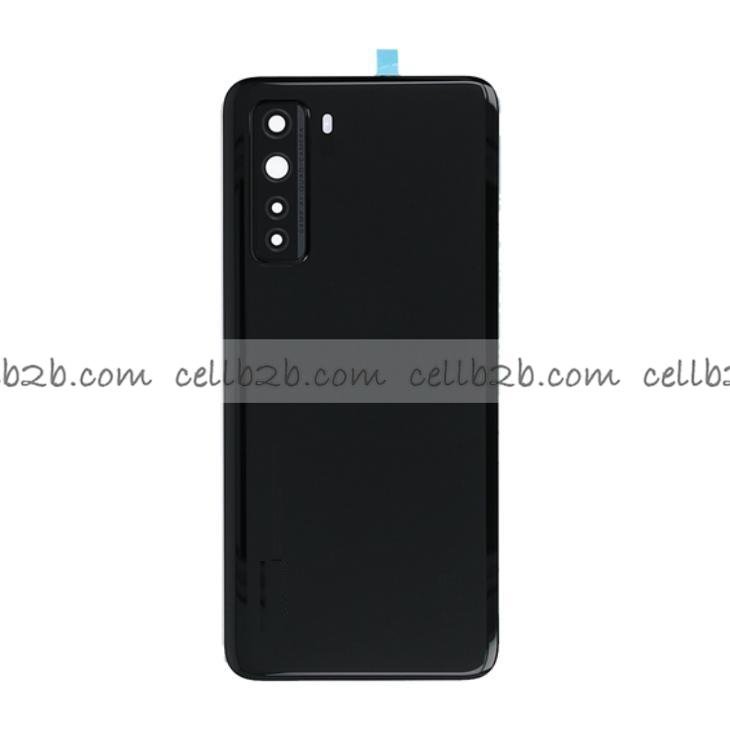 Tapa Trasera Huawei P40 Lite 5G / Nova 7SE Negra CON LENTE