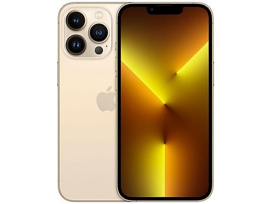*Móvil iPhone 13 Pro - 128GB Dorado Grado A, Salud de Batería 85%+ SIM Física (USADO)