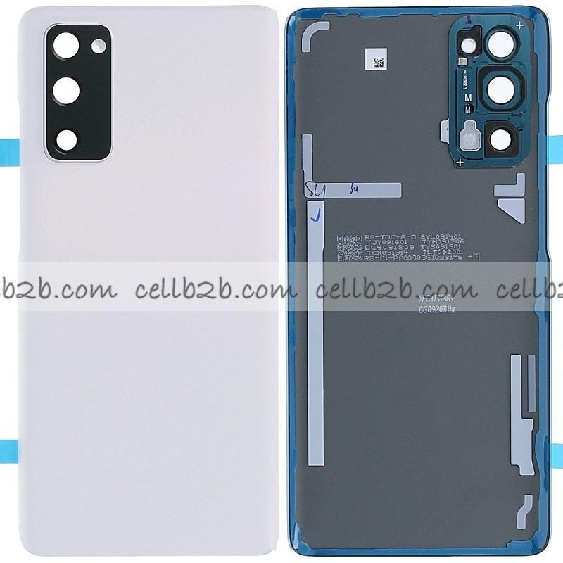 Tapa Trasera Samsung S20 FE G780F Blanca CON LENTE