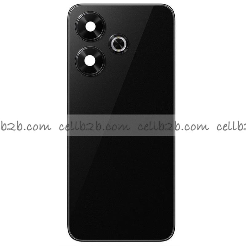 Tapa Trasera Xiaomi Redmi 13 Negra CON LENTE
