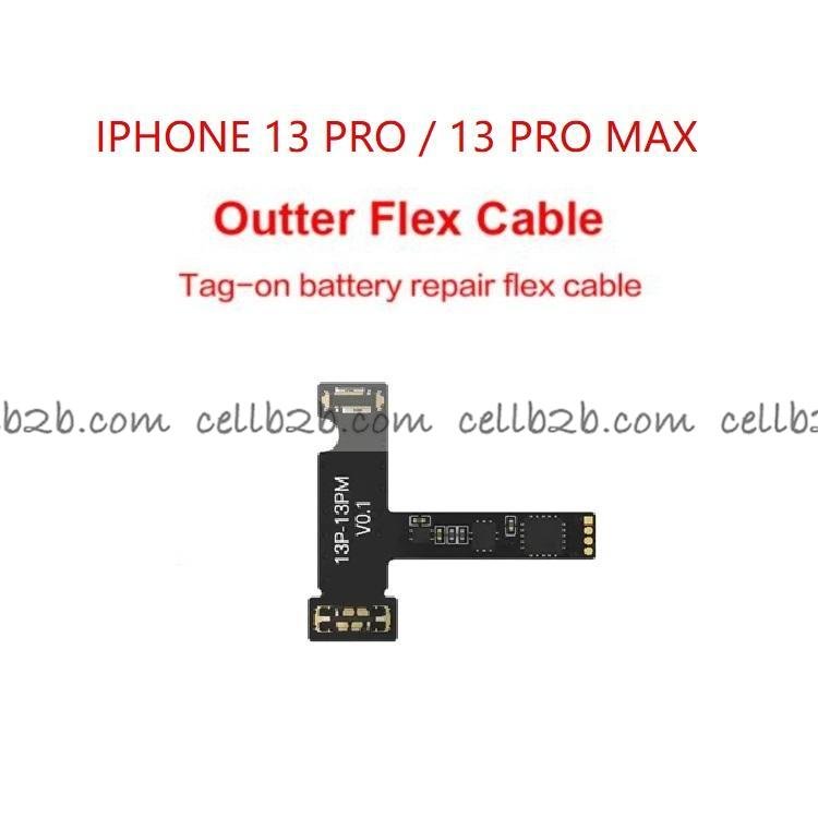 JCID Tag-On Cable Flex de Reparación de Batería para iPhone 13 Pro / 13 Pro Max