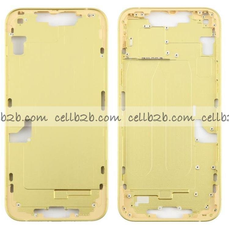 Carcasa Frontal para iPhone 14 Plus Amarillo