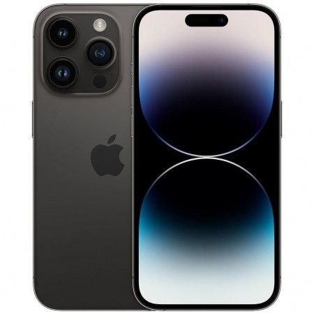 *Móvil iPhone 14 Pro - 128GB Negro Grado A, Salud de Batería 80%+ SIM Física (USADO)