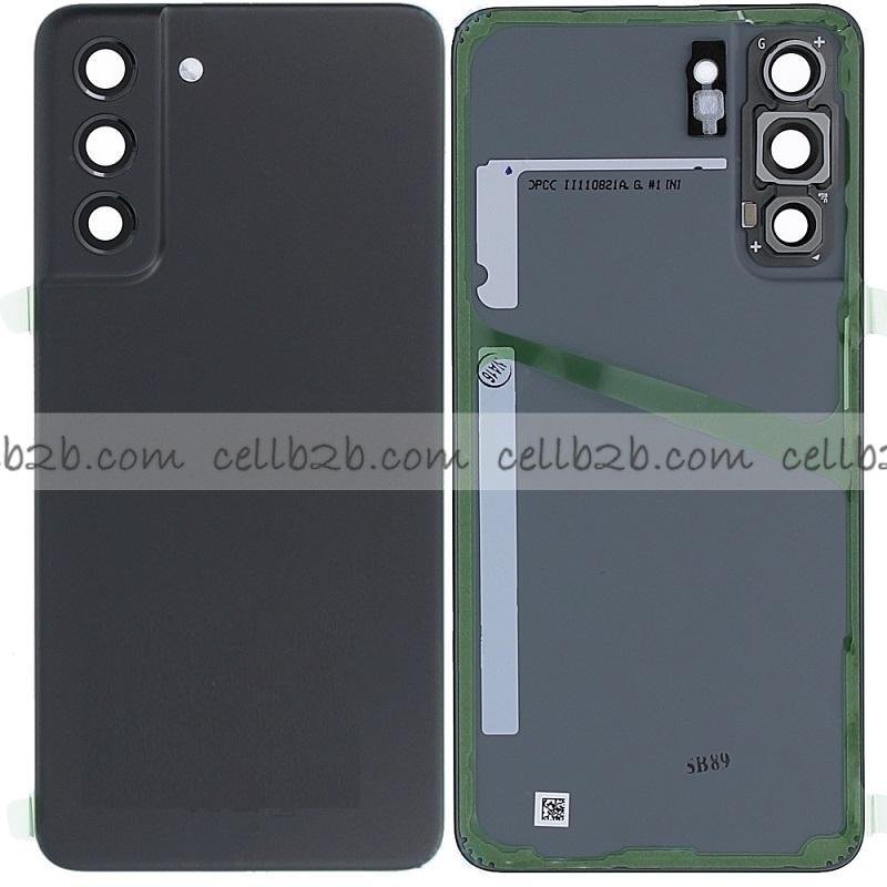 Tapa Trasera Samsung S21 FE 5G G990 Negra CON LENTE