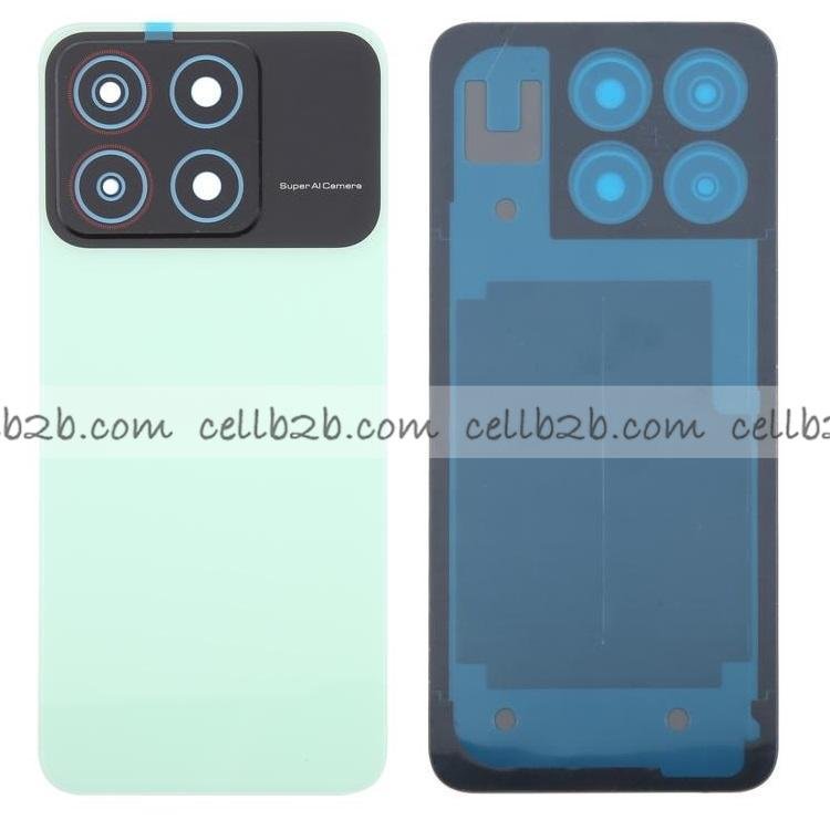 Tapa Trasera para ZTE Blade A35 Azul CON LENTE