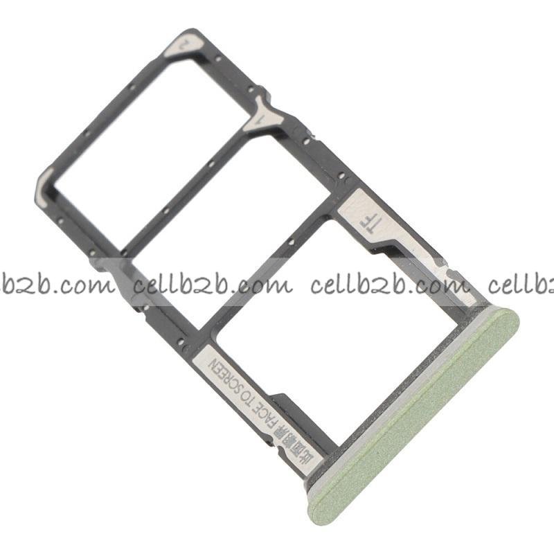 Bandeja SIM para Xiaomi Redmi 14C / Poco C75 Verde