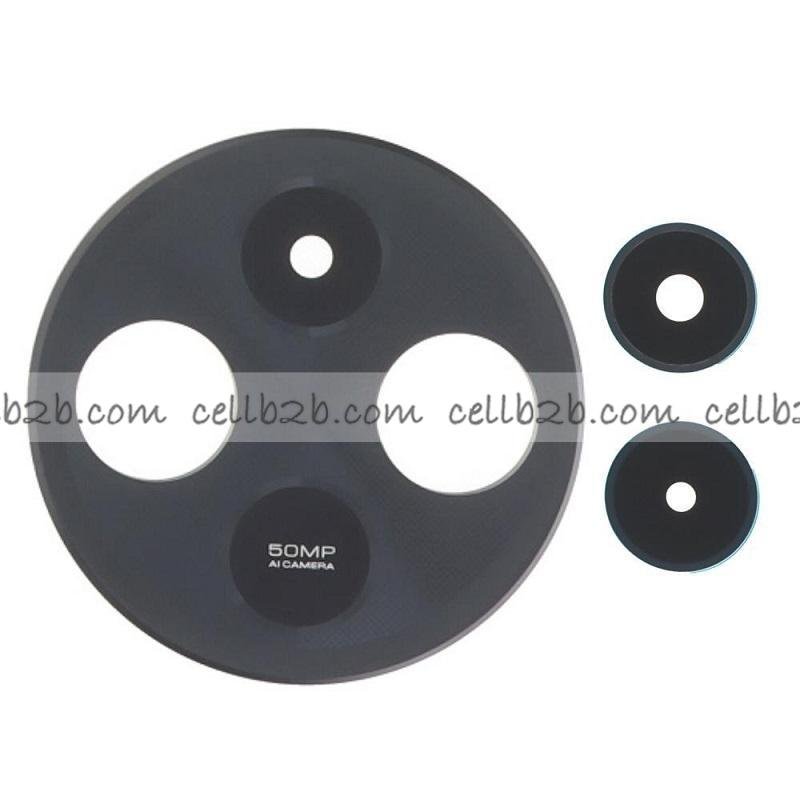 Cristal Cámara para Xiaomi Redmi 14C Negro Set 3 Piezas