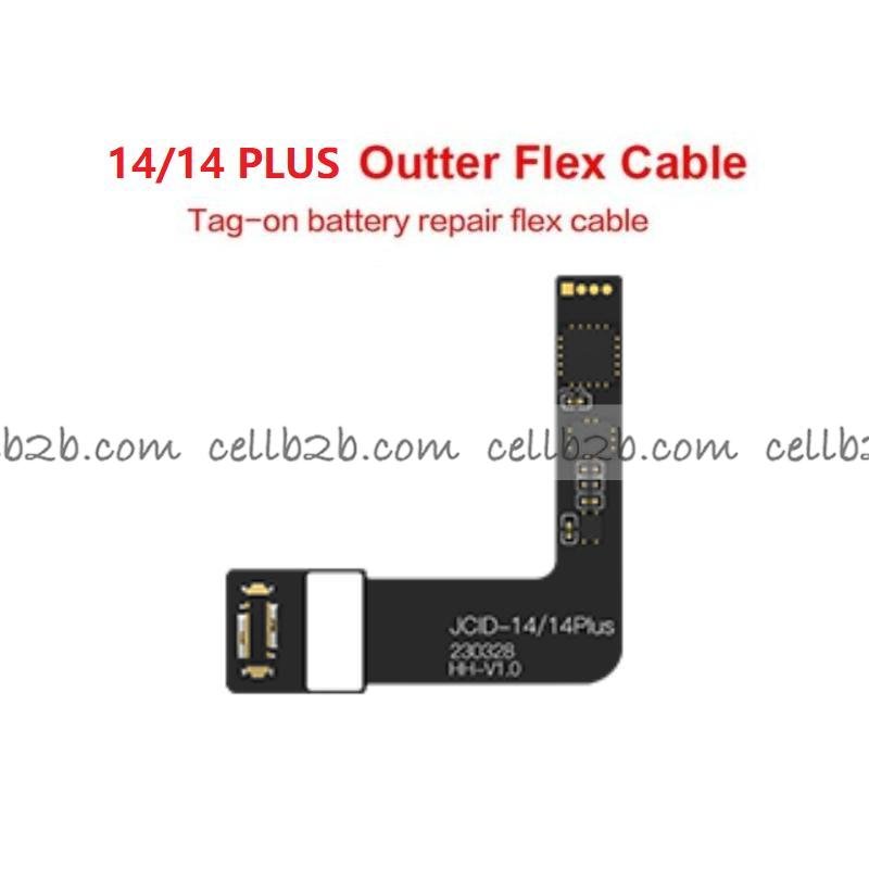 JCID Tag-On Cable Flex de Reparación de Batería para iPhone 14 / 14 Plus
