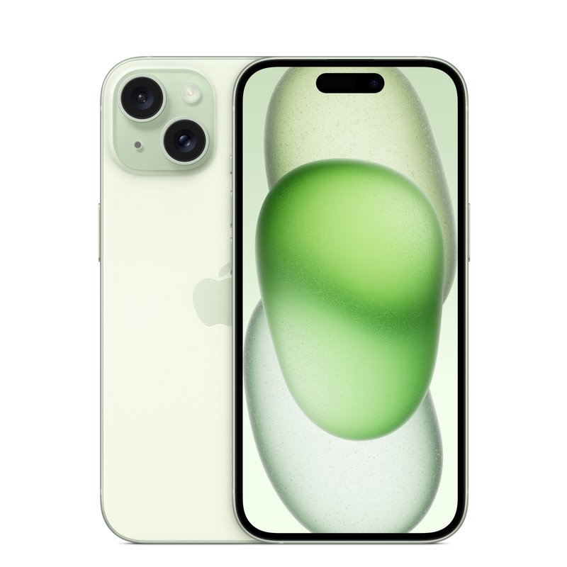 *Móvil iPhone 15 - 128GB Verde Grado B+, Salud de Batería 84% SIM Física (USADO)