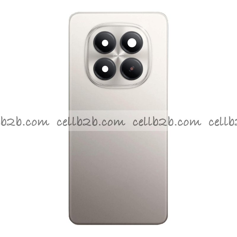 Tapa Trasera para Xiaomi Redmi Note 15 Pro 5G Dorada ORI CON LENTE