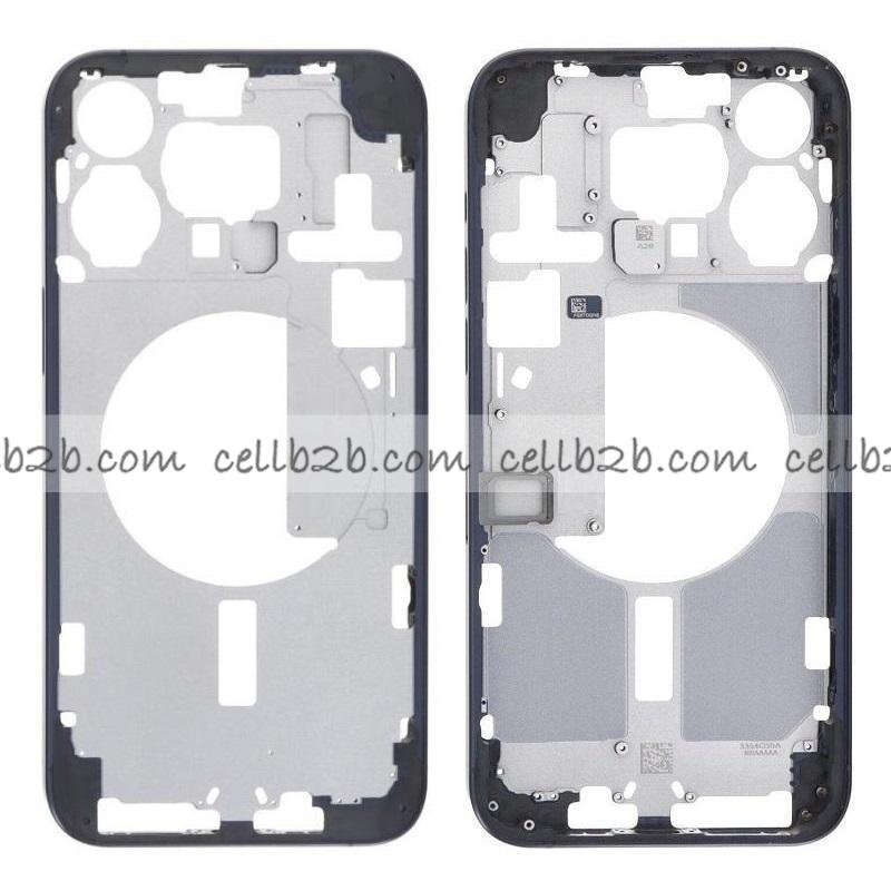 Carcasa Frontal para iPhone 15 Pro Max Azul