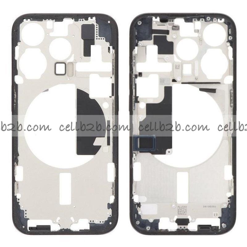 Carcasa Frontal para iPhone 15 Pro Azul