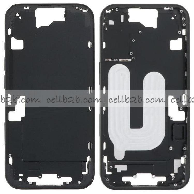Carcasa Frontal para iPhone 16 Negra