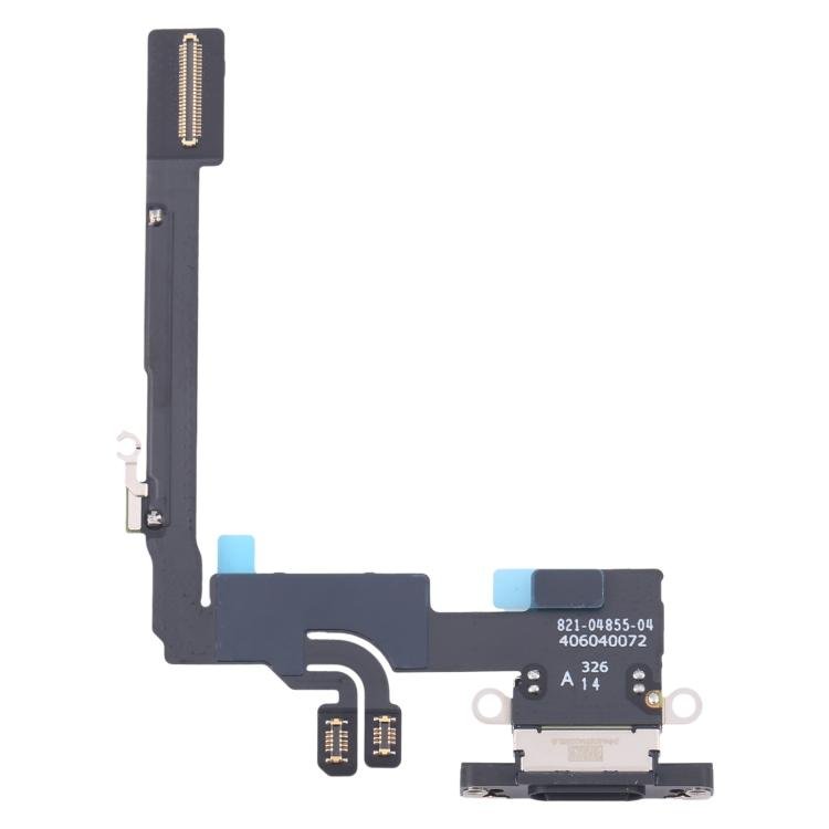 Flex de Carga para iPhone 16 Pro Negro Original Desmontaje