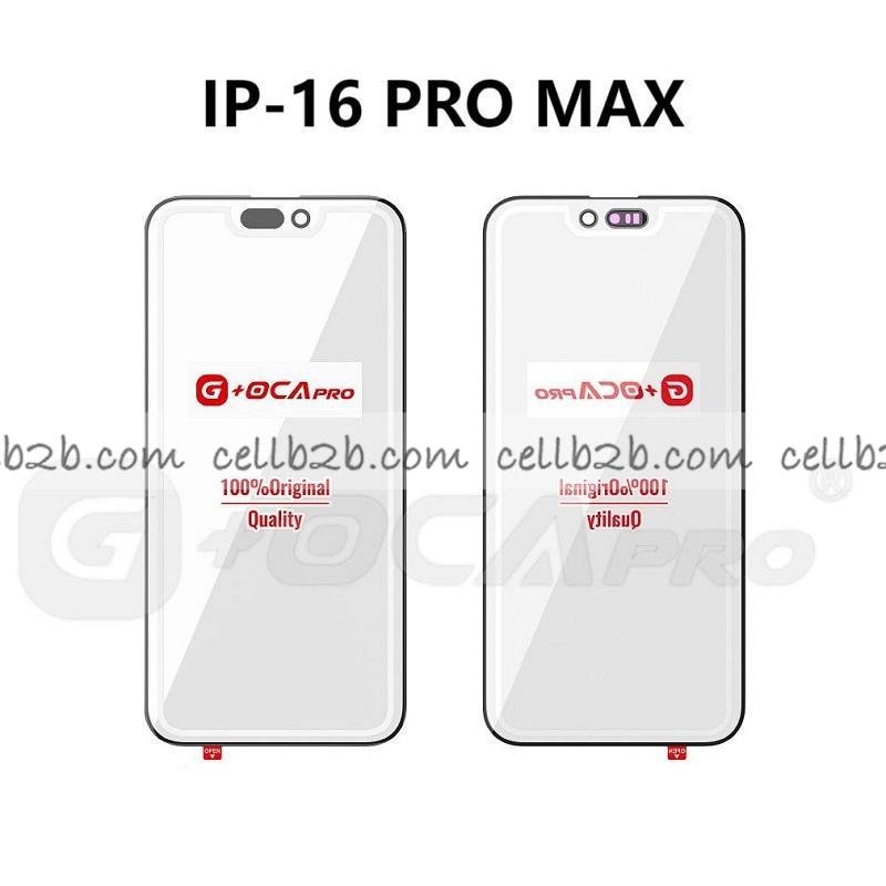 Pantalla Cristal para iPhone 16 Pro Max + OCA