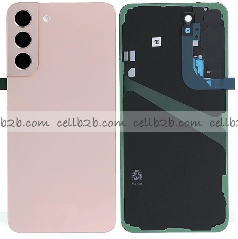Tapa Trasera Samsung S22 5G S901B Rosa CON LENTE