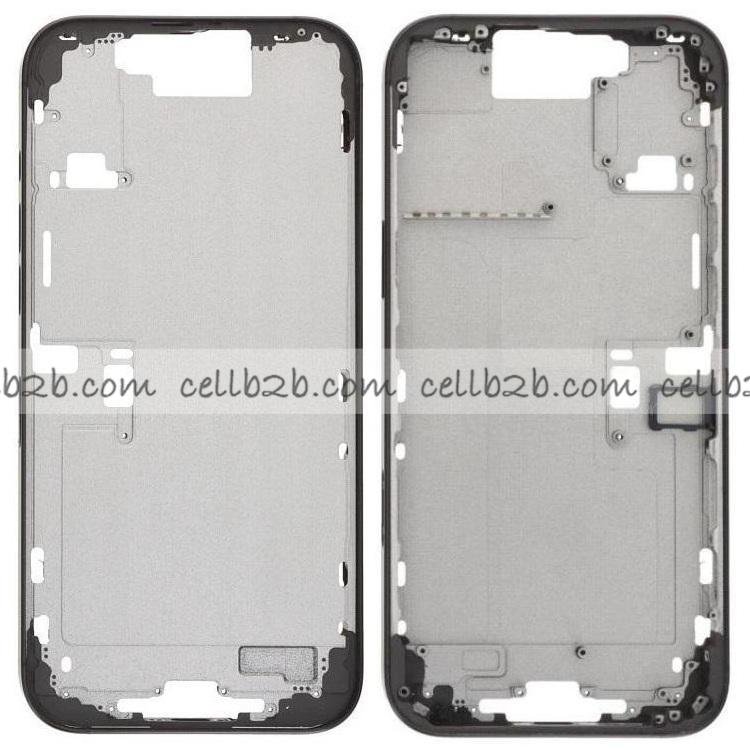 Carcasa Frontal para iPhone 16 Pro Max Negra