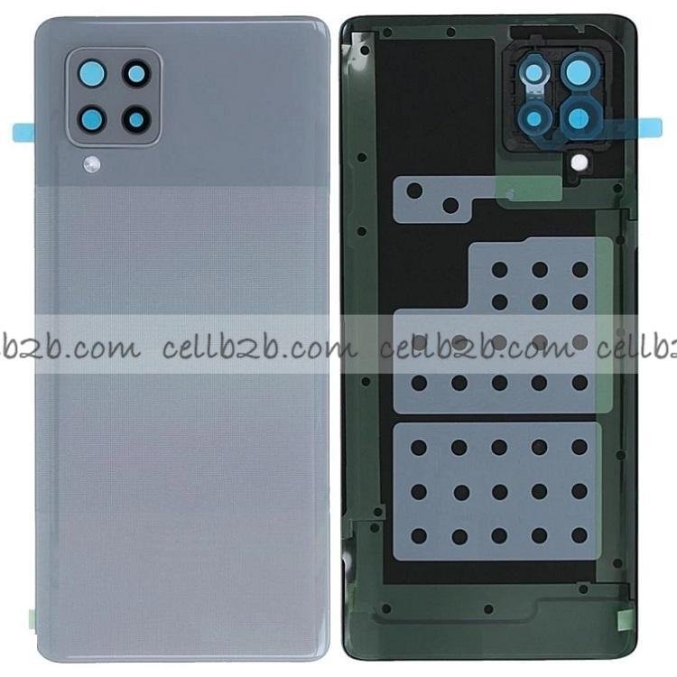 Tapa Trasera Samsung A42 5G A426B Gris CON LENTE