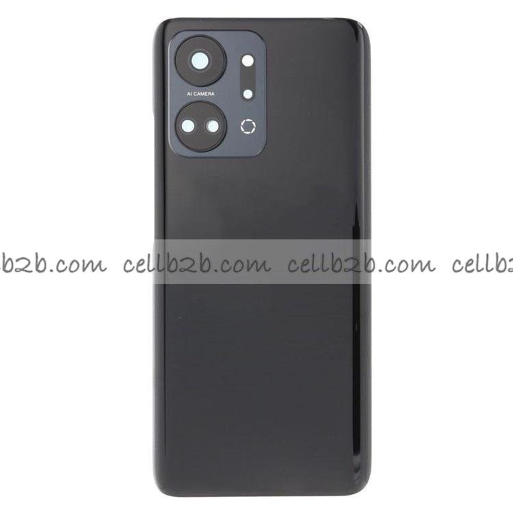 Tapa Trasera para Huawei Honor X7A Negra CON LENTE
