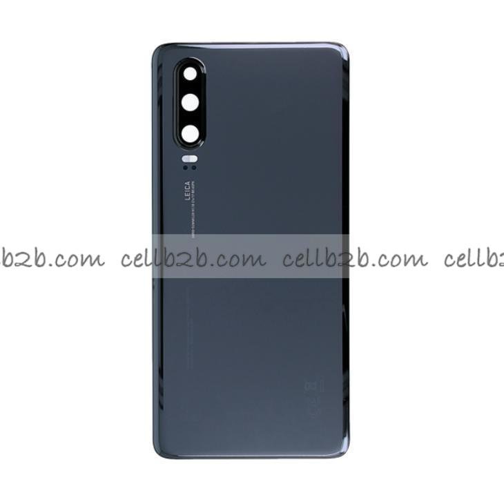 Tapa Trasera  Huawei P30 Negra CON LENTE