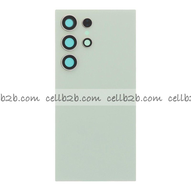 Tapa Trasera para Samsung S24 Ultra S928B Verde CON LENTE