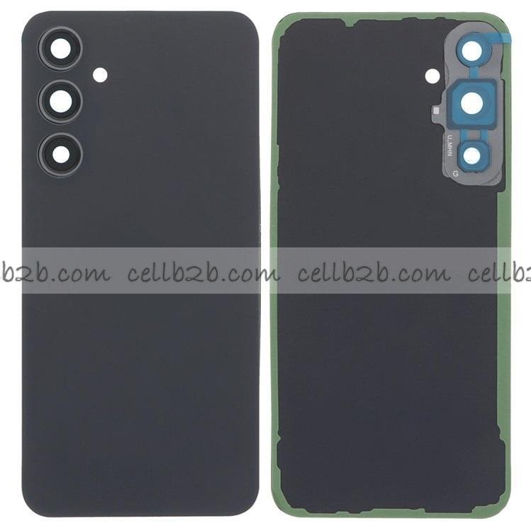 Tapa Trasera para Samsung S23 FE S711B Negra CON LENTE