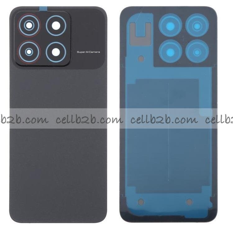 Tapa Trasera para ZTE Blade A35 Negra CON LENTE