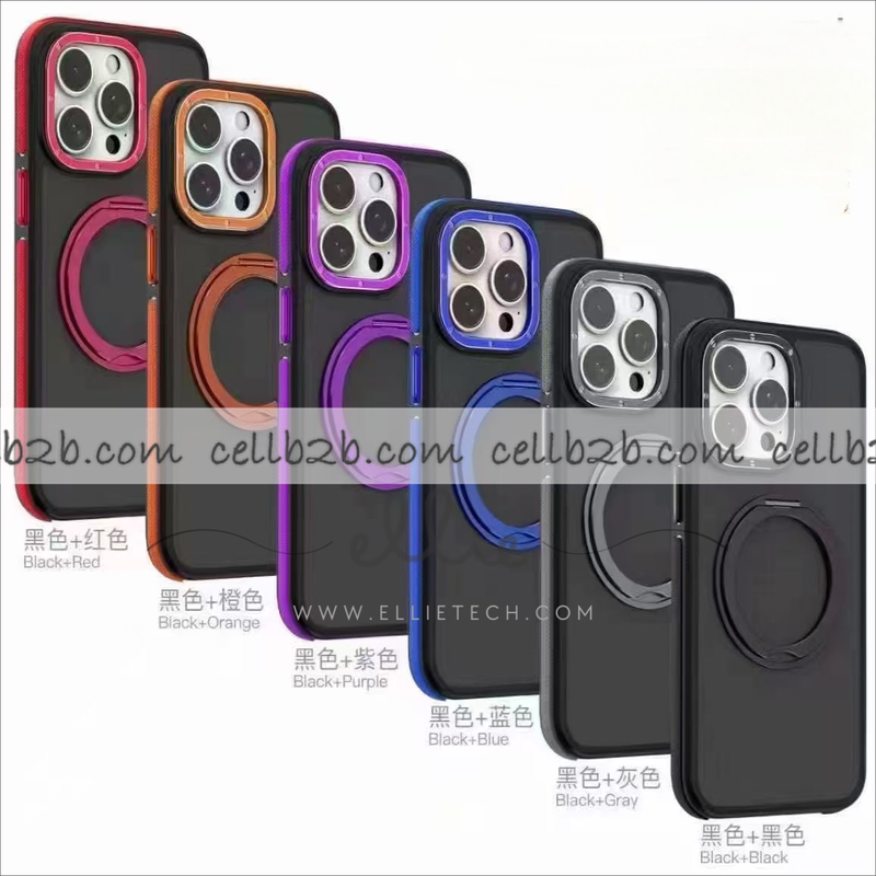 Funda Magsafe con Soporte Giratorio 360° para iPhone 16 Pro Max