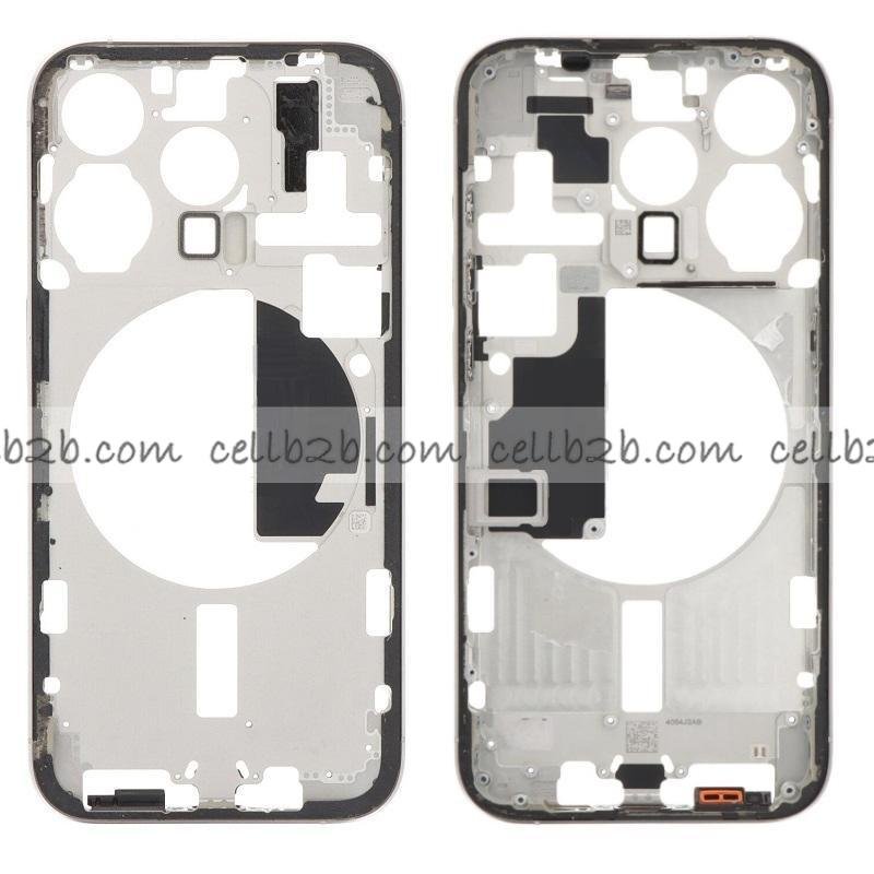 Carcasa Frontal para iPhone 15 Pro Blanco