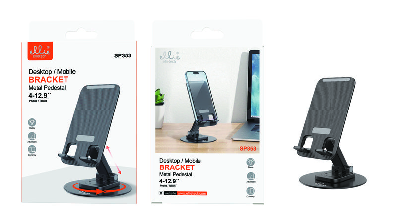 Ellietech SP353 Soporte de Mesa para Móvil 4-12.9"