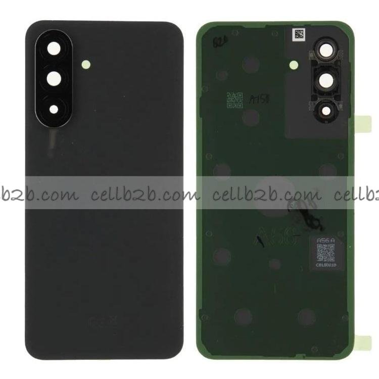 Tapa Trasera para Samsung A56 5G A566B Negra CON LENTE