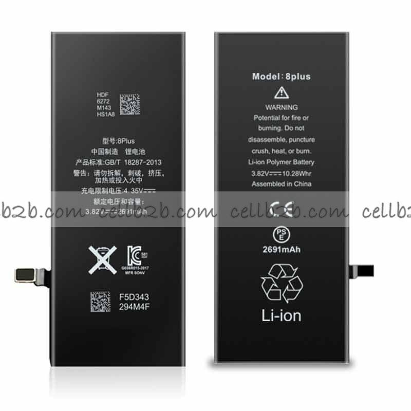 DEJI Batería para iPhone 8 Plus Capacidad Estándar 2691mAh