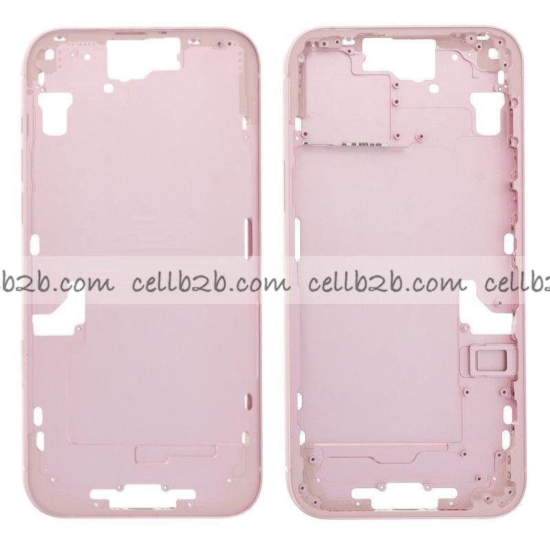 Carcasa Frontal para iPhone 15 Plus Rosa