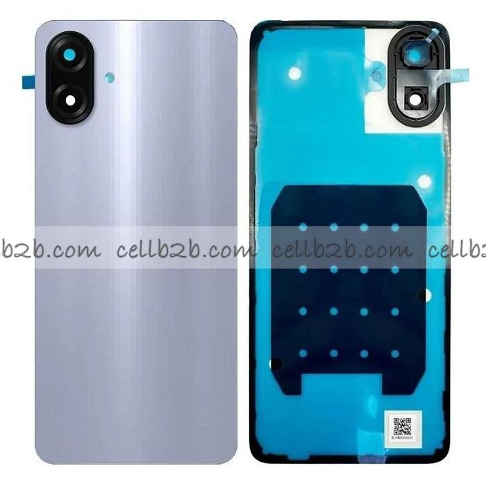 Tapa Trasera para Samsung A07 4G A075F Lila Original CON LENTE