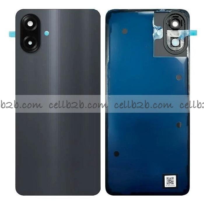 Tapa Trasera para Samsung A07 4G A075F Negra Original CON LENTE