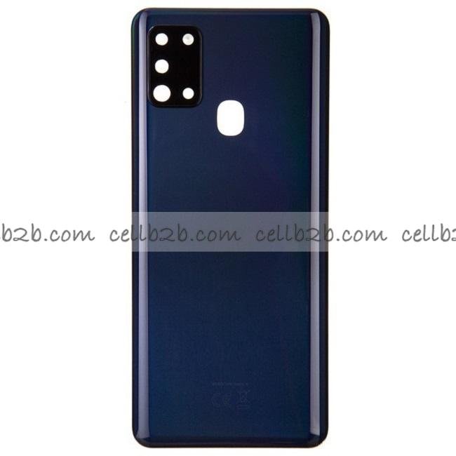Tapa Trasera Samsung A21S A217F Negra CON LENTE