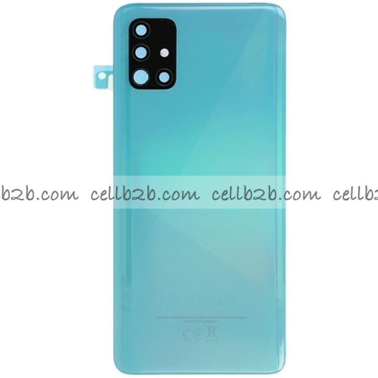 Tapa Trasera Samsung A51 A515 Azul Material Original CON LENTE
